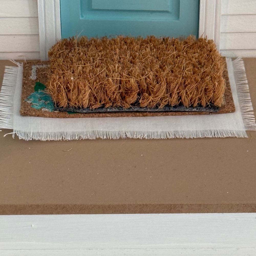 COIR MINIATURE DOLLHOUSE DOORMATS